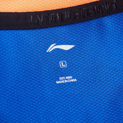 Tischtennis Herren Team Wettkampftrikot Topspin - orange-blau - AAYT031-2