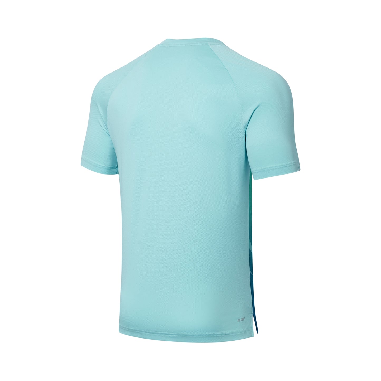 Tabletennis Men Team Competition-Shirt Topspin - green-blue - AAYT031-3