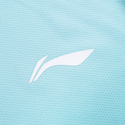 Tabletennis Men Team Competition-Shirt Topspin - green-blue - AAYT031-3