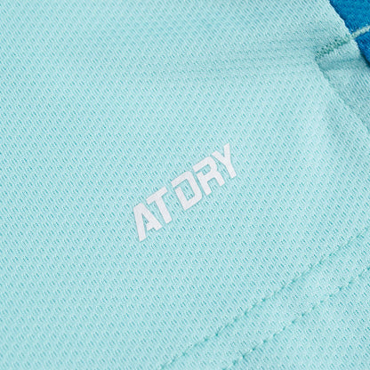 Tabletennis Men Team Competition-Shirt Topspin - green-blue - AAYT031-3