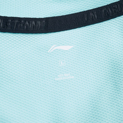 Tabletennis Men Team Competition-Shirt Topspin - green-blue - AAYT031-3