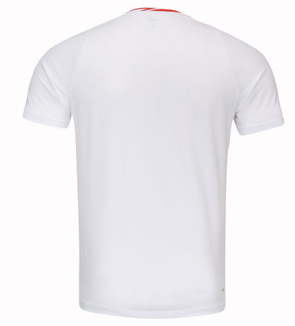 Unisex sports shirt "China Youth Team" fan edition white/red - AAYT057-1