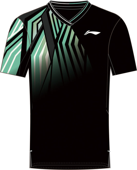 Men Team Sport Shirt "Jungle" Black - AAYT025-4