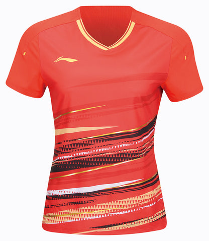 Women's competition shirt "International Teams SPEED" - red - AAYT576-2