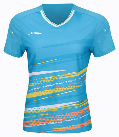 Women's competition shirt "International Teams SPEED" - light blue - AAYT576-5