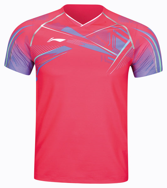 Men's sports shirt "International Players" Glacier - magenta - AAYT579-5