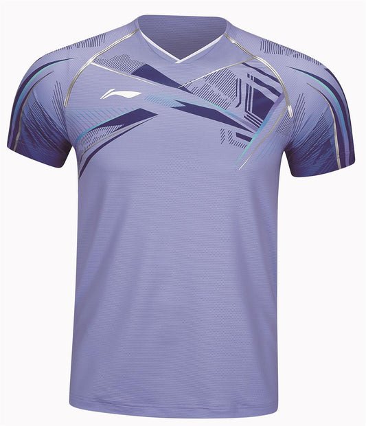 Men Competition Sports Shirt "International Players" Glacier - lilac - AAYT579-7