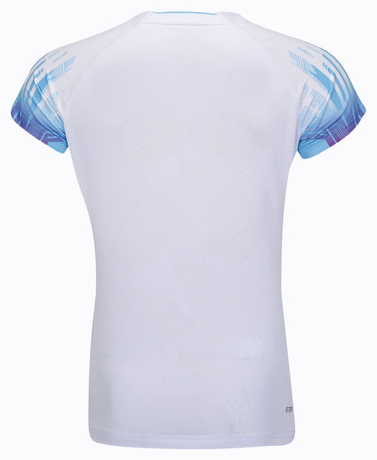 Damen Sportshirt "International Players" Glacier - weiß - AAYT580-1