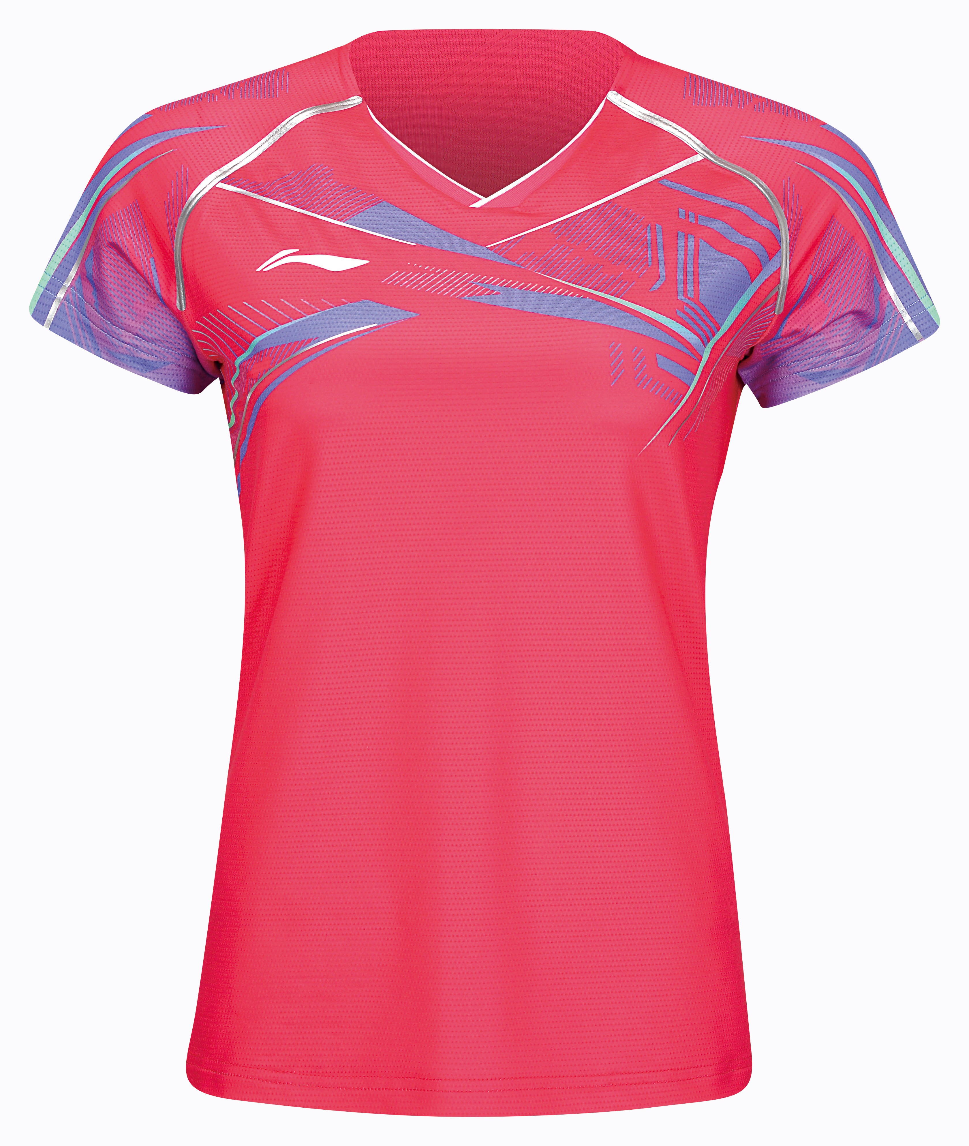 Damen Sportshirt "International Players" Glacier - magenta - AAYT580-5