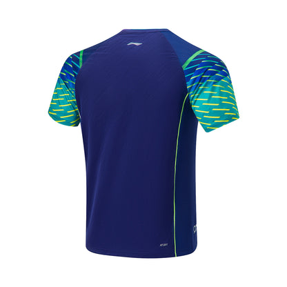 Tabletennis Men National-Team Competition-Shirt Durban - blue - AAYT027-3