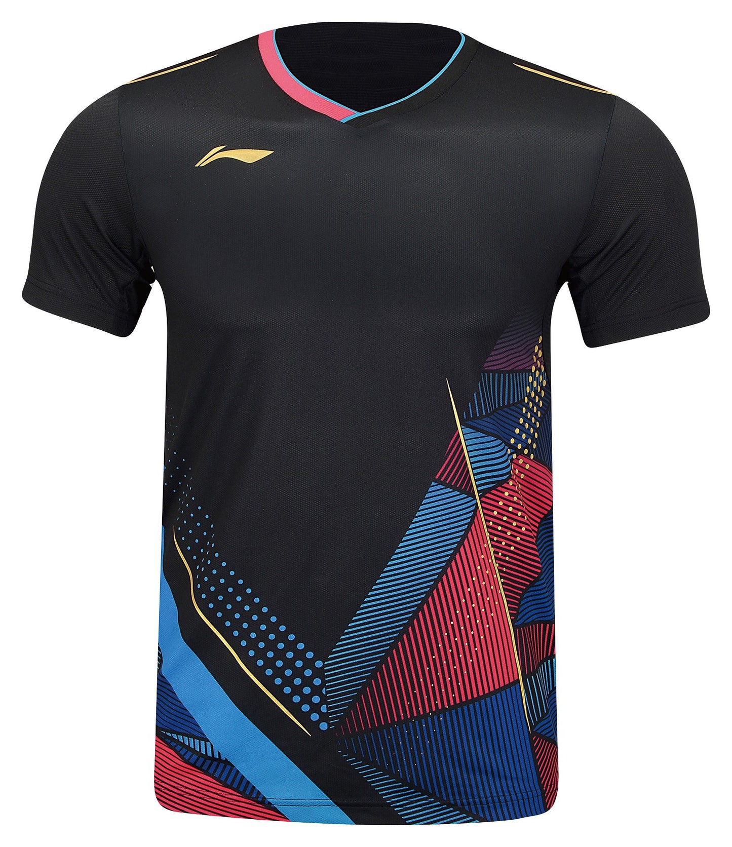 Men's competition shirt "International Teams WIND" - black - AAYU127-1