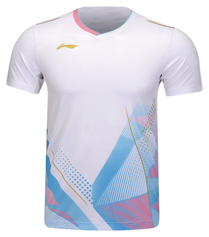 Men's competition shirt "International Teams WIND" - white - AAYU127-2