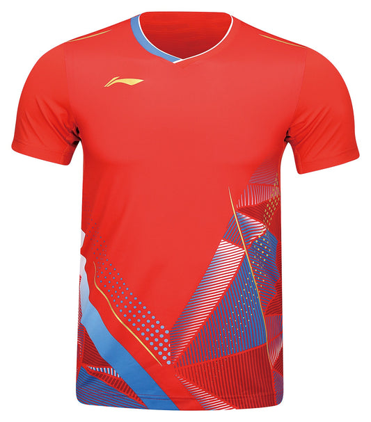 Men's competition shirt "International Teams WIND" - red - AAYU127-3