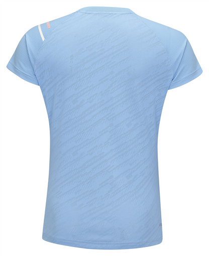 Damen Wettkampfshirt "International  Players PUSH" - hellblau - AAYU132-3