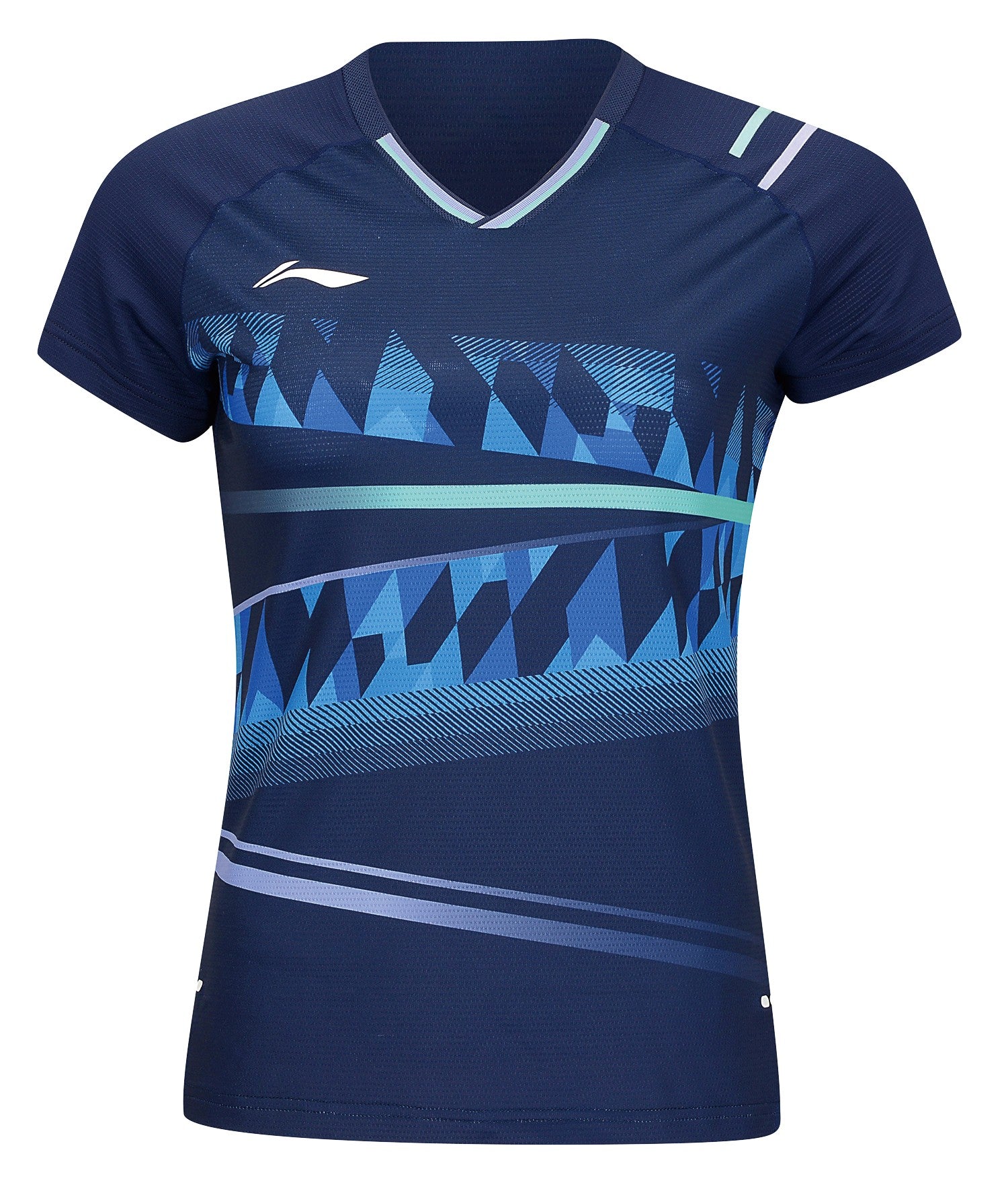 Damen Wettkampfshirt "International  Players PUSH" - blau - AAYU132-4