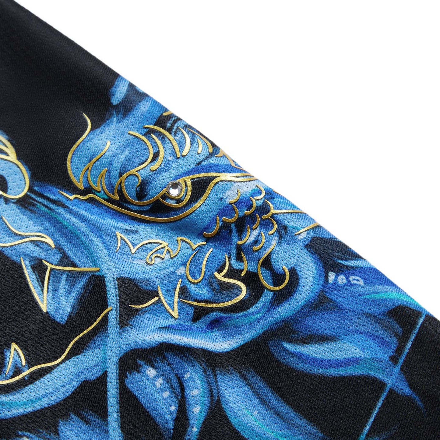 Tabletennis Unisex Team Competition-Shirt 'Glass Pyramid' - black - AAYU201-2