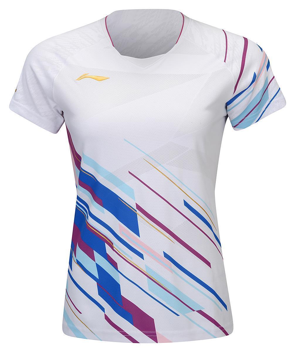 Damen Wettkampfshirt "International Teams Power" - weiß - AAYU224-2