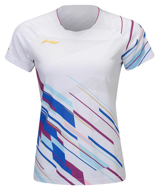 Damen Wettkampfshirt "International Teams Power" - weiß - AAYU224-2