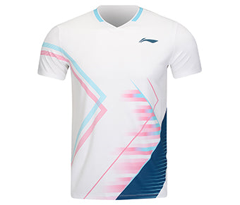 Men's competition shirt Shuttle - white - AAYVU051-2