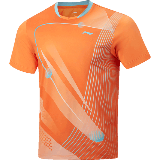 Tabletennis Unisex Zone Competitionshirt - orange - AAYW013-3