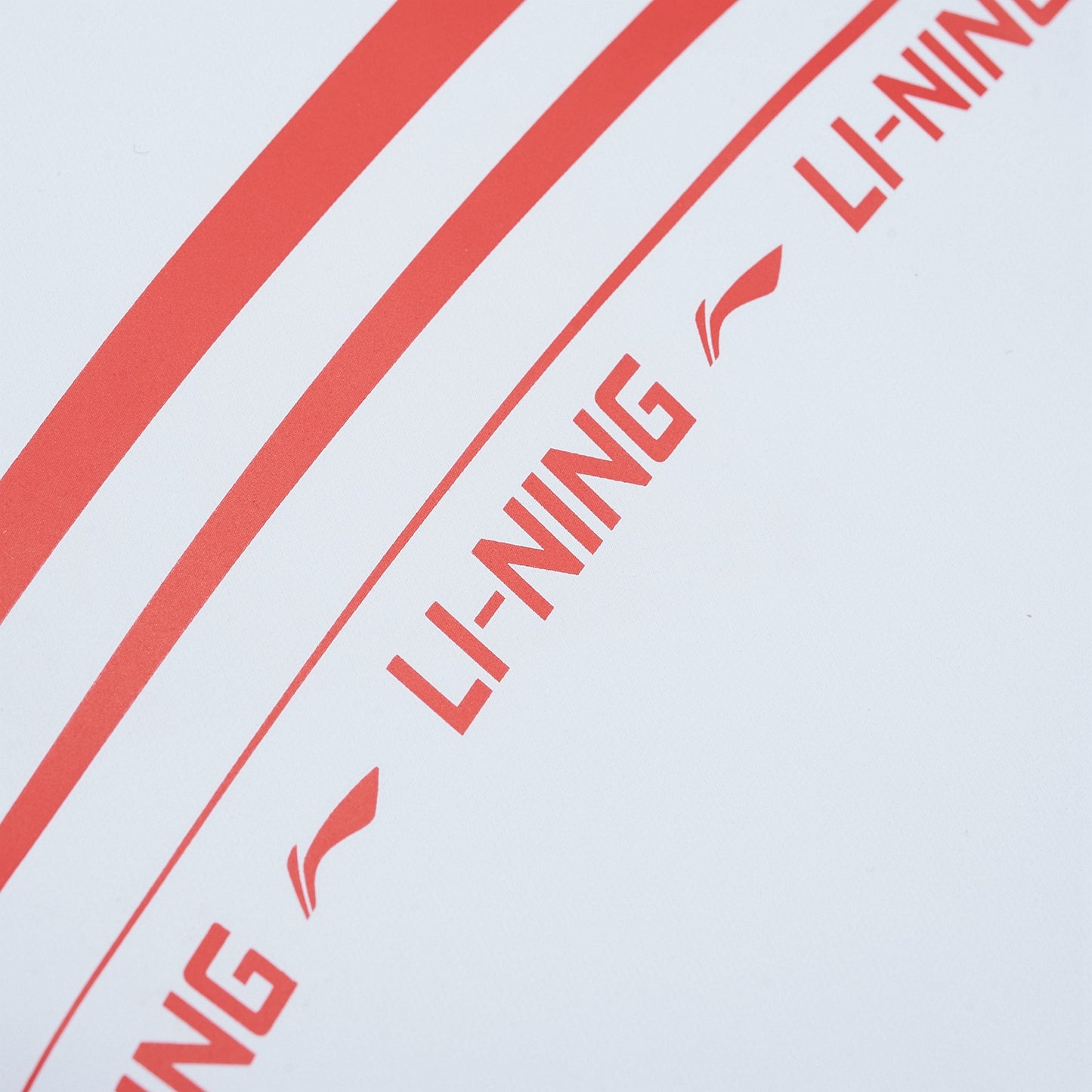 Table tennis cover/bag "Ping Pang" red-white - ABJT003-1