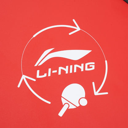 Table tennis cover/bag "Ping Pang" red-white - ABJT003-1