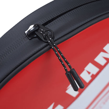 Table tennis cover/bag "Ping Pang" red-white - ABJT003-1