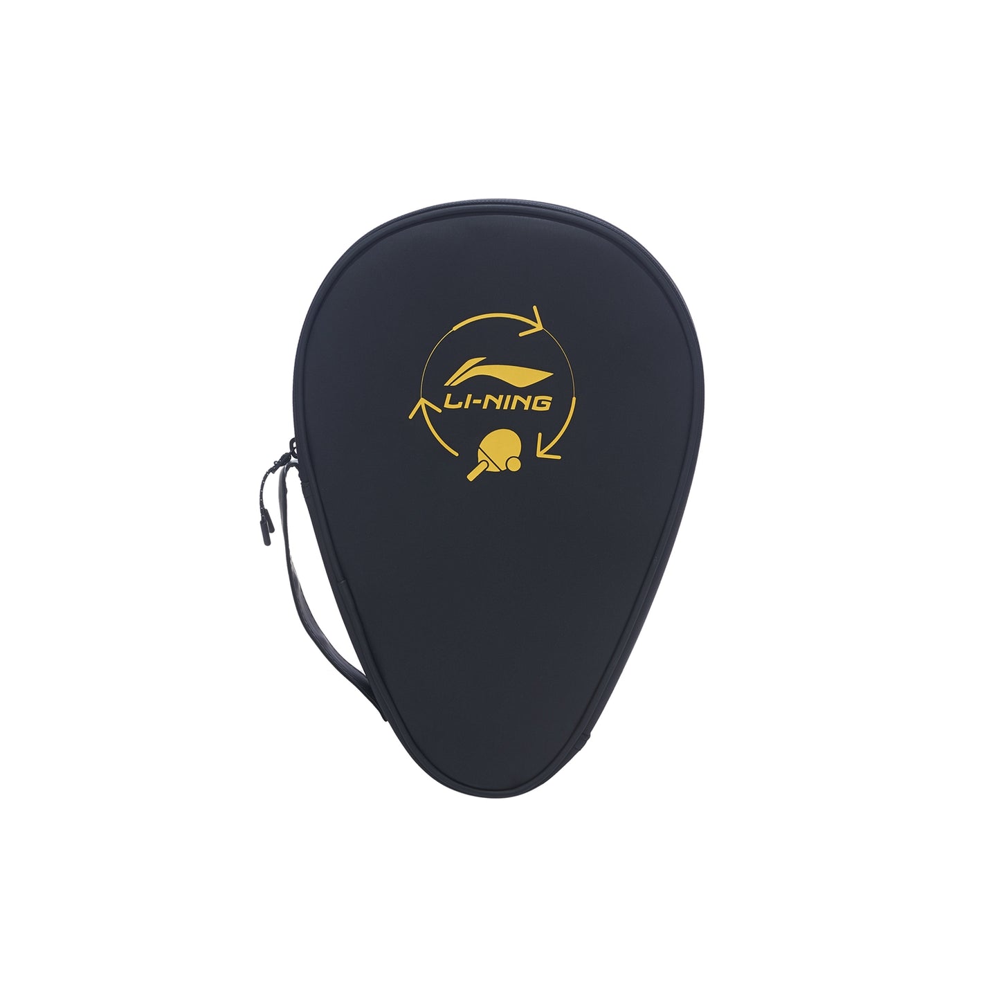 Tischtennis Hülle/-Tasche "Ping Pang" schwarz-gelb - ABJT003-2