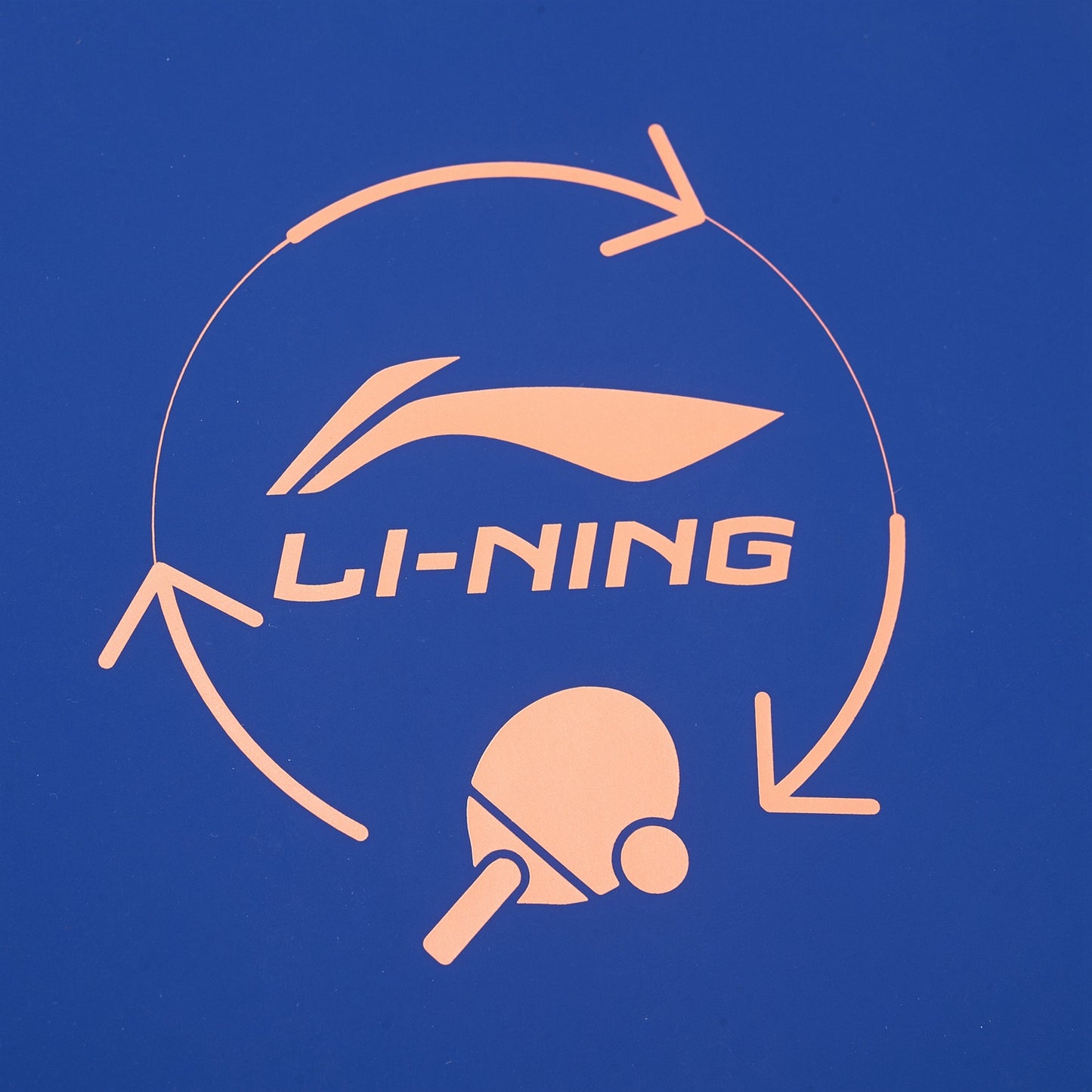 Tischtennis Hülle/-Tasche "Ping Pang" blau/orange - ABJT003-3