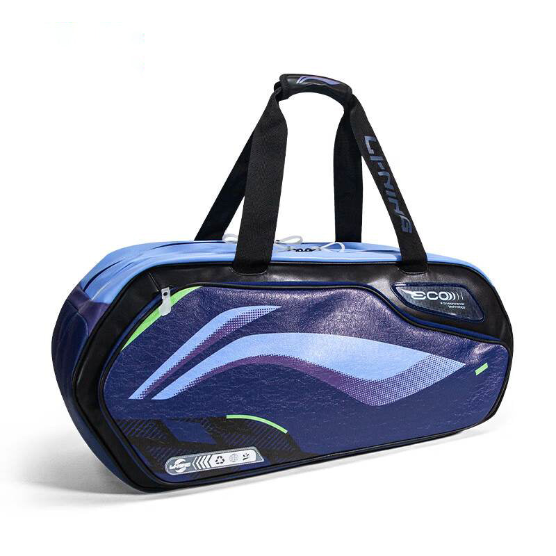 Badminton Square Bag "Int. Teams Hexagon" blau - ABJU013-3