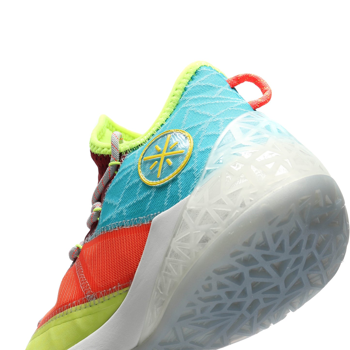 Basketballschuh Wade Fission lite green/yellow/red - ABPQ025-3