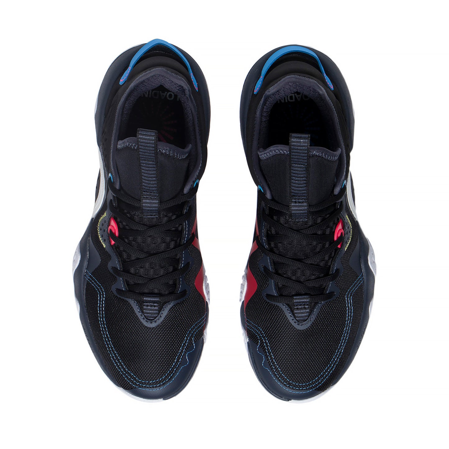 Basketballschuh WoW "Ice in my Veins" V2 "Team No sleep" schwarz - ABPS039-6