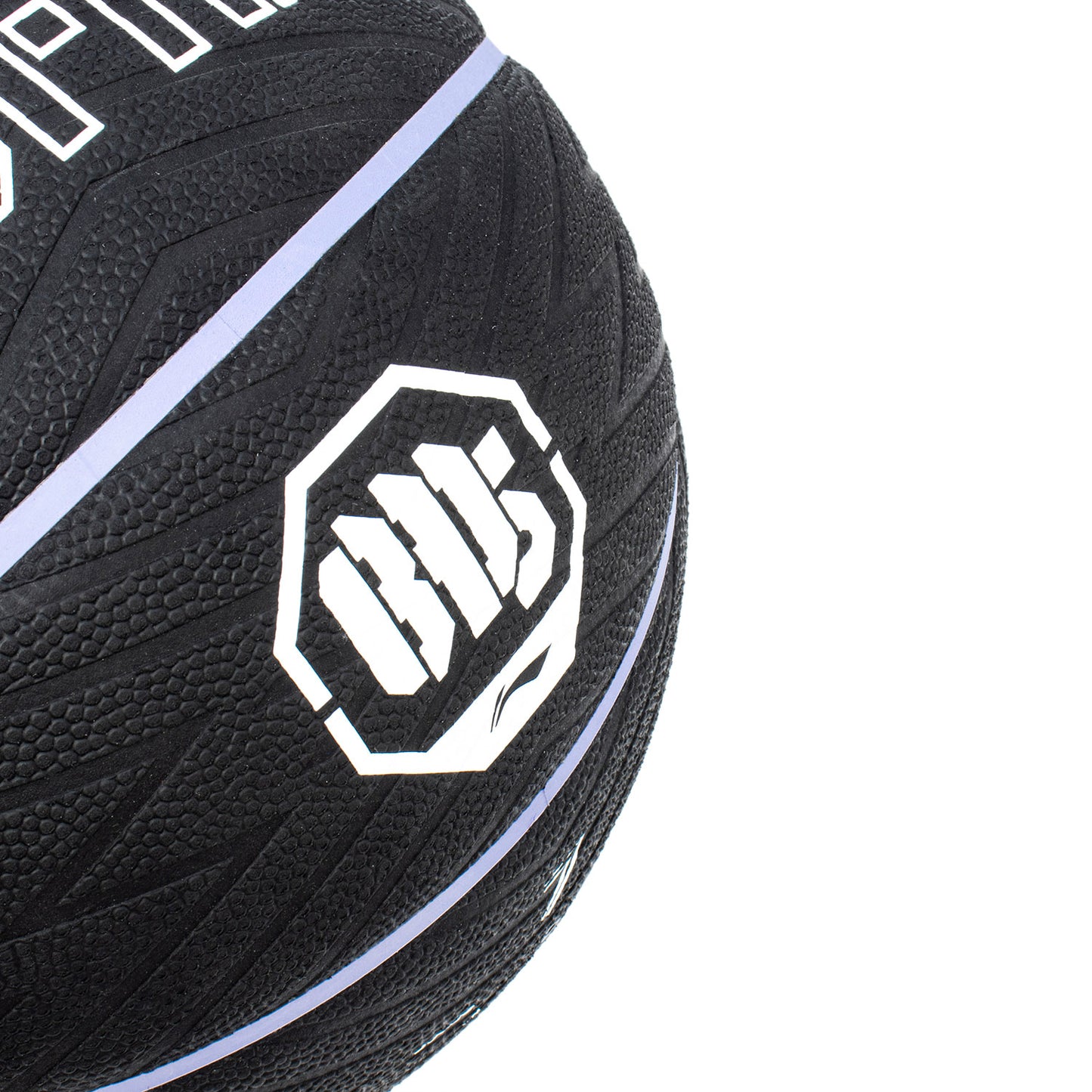 Basketball "Bad Five" BD5-Pro - schwarz/weiß/lila - ABQT019-1