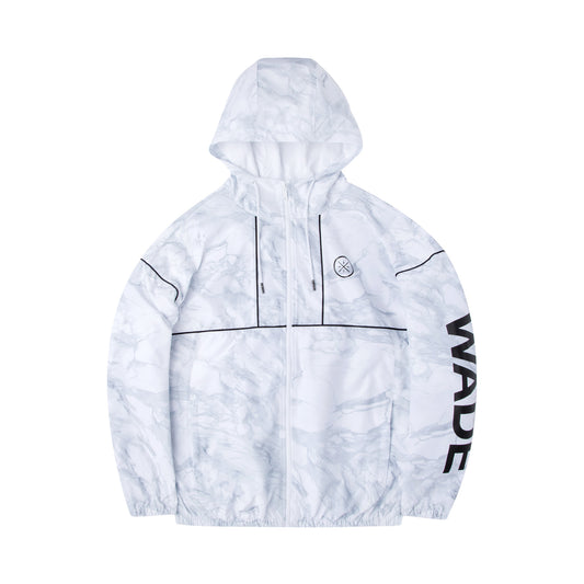 Unisex Windbreaker "Wade" weiß - AFDQ399-2