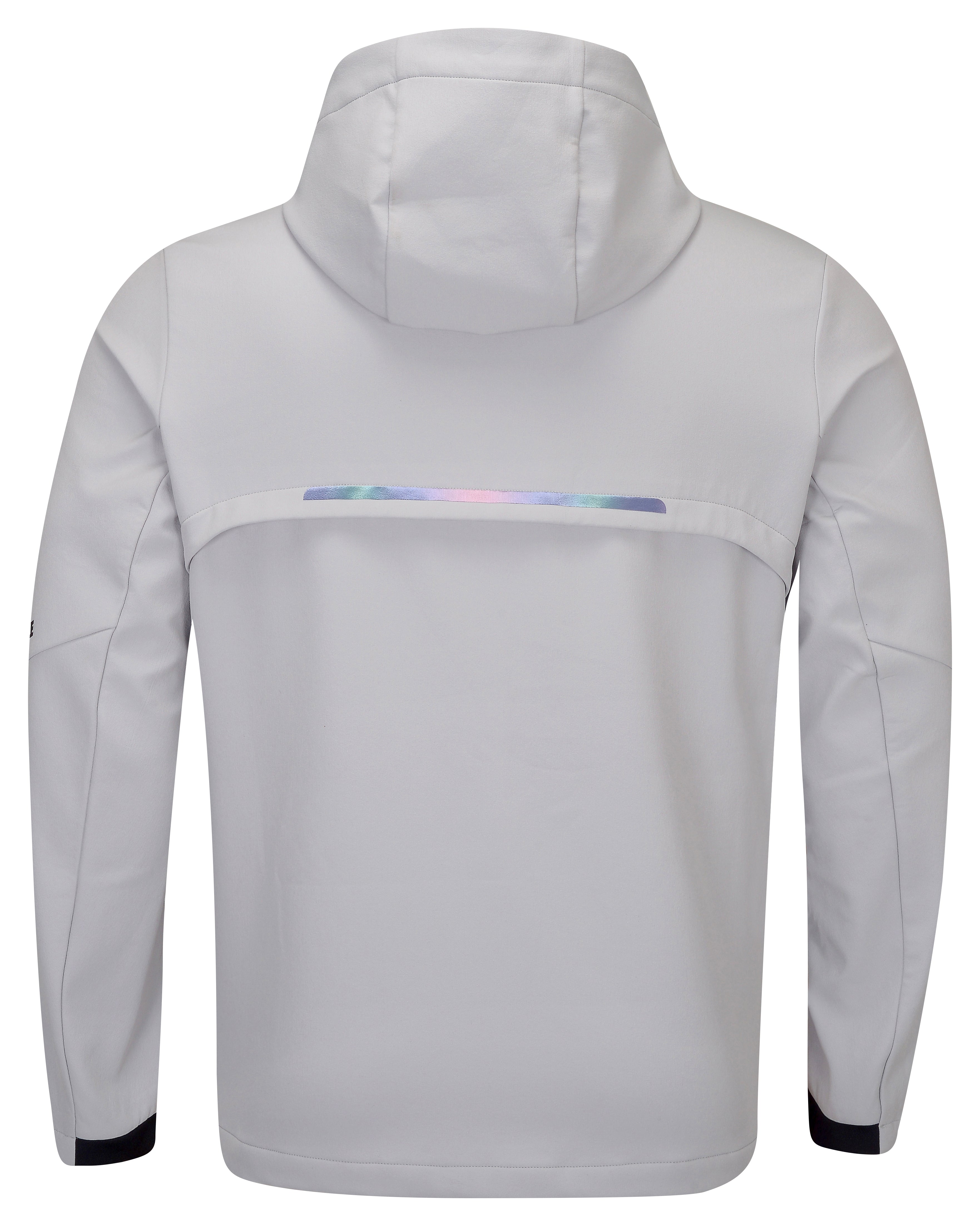 Unisex Windbreaker Strip Color - grau - AFDT659-2