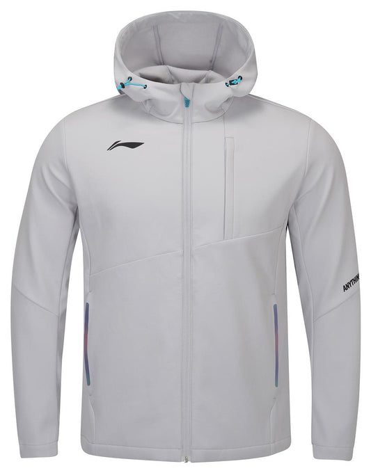 Unisex Windbreaker Strip Color - grey - AFDT659-2