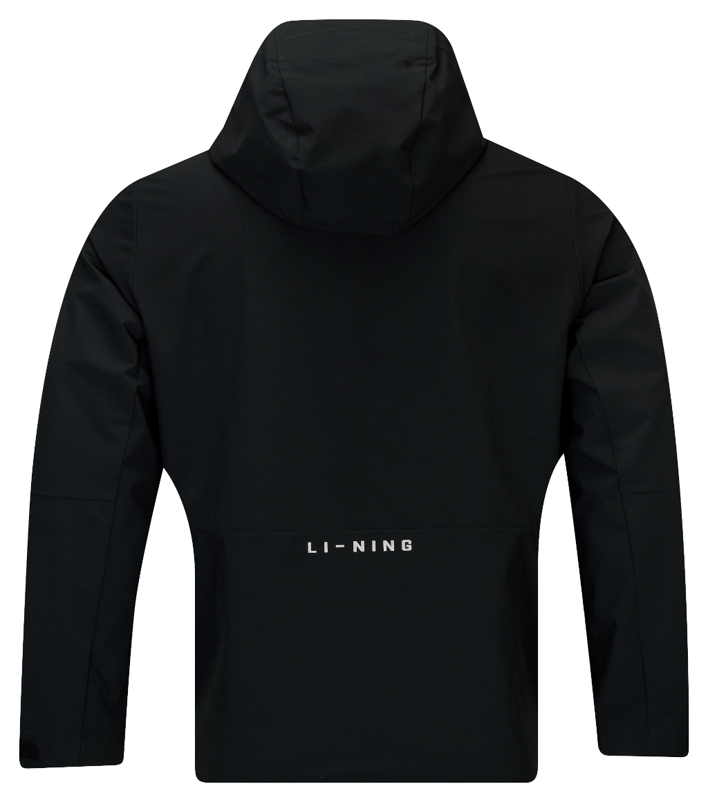 Unisex Li-Ning Windbreaker Sportjacke schwarz - AFDW327-1