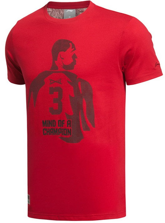 Basketball T-Shirt "Dwyane Wade" rot - AHSK015-3