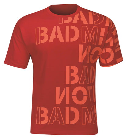 Culture Series T-Shirt Letters unisex red - AHSQ127-2