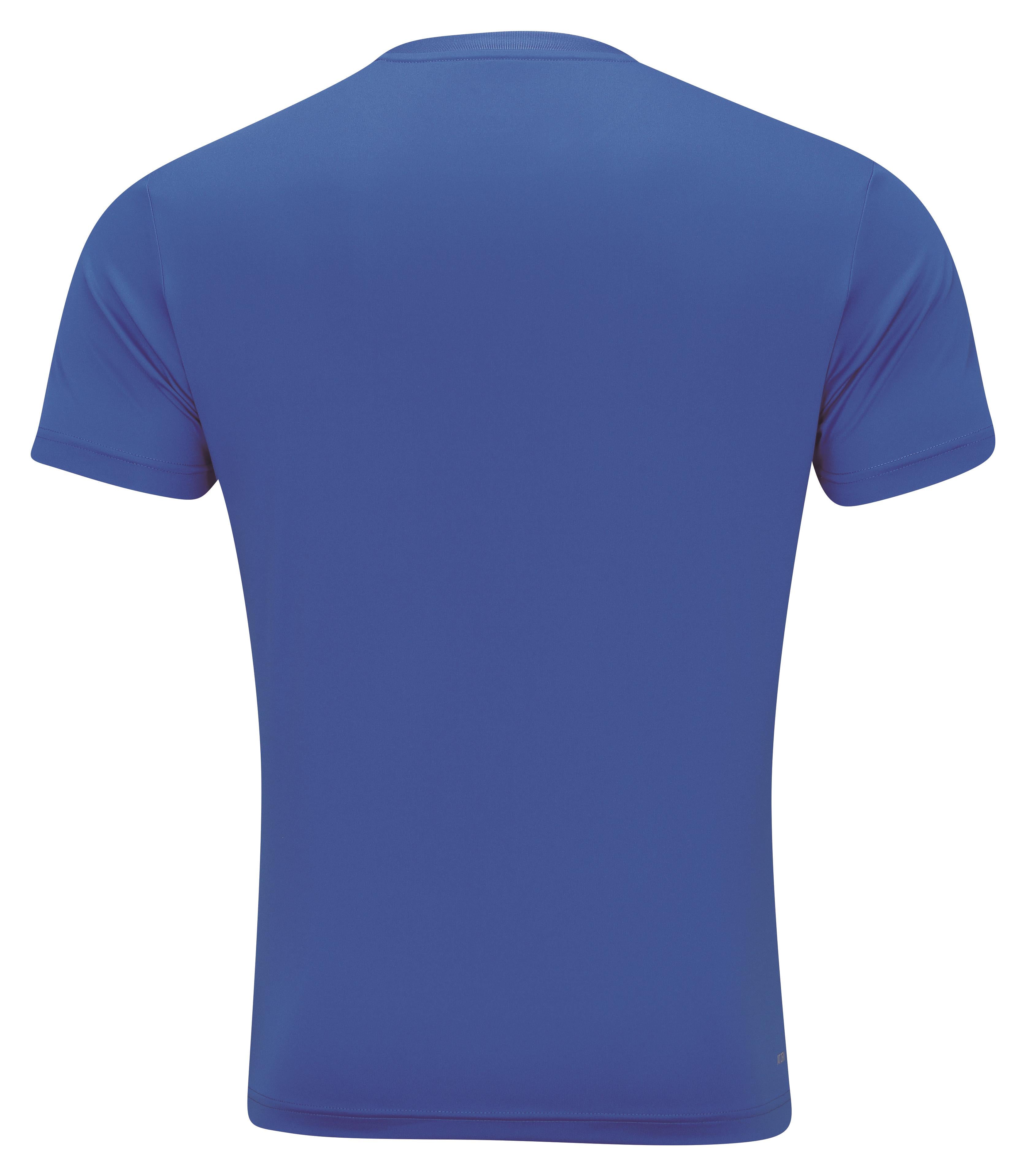 Herren Sport-Shirt Team-Line Kristallblau - AHSR791-3