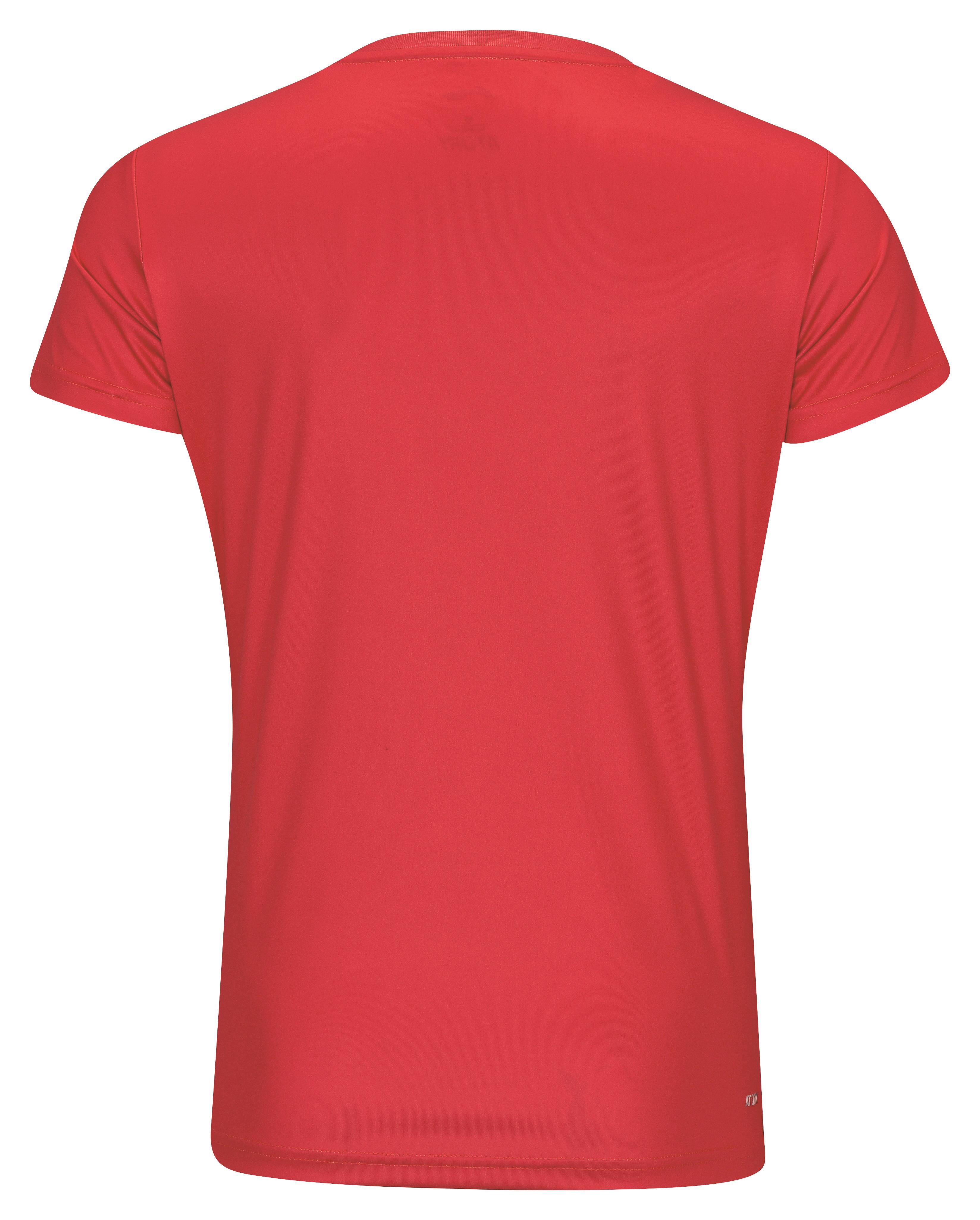 Damen Sport-Shirt Team-Line rot - AHSR792-4