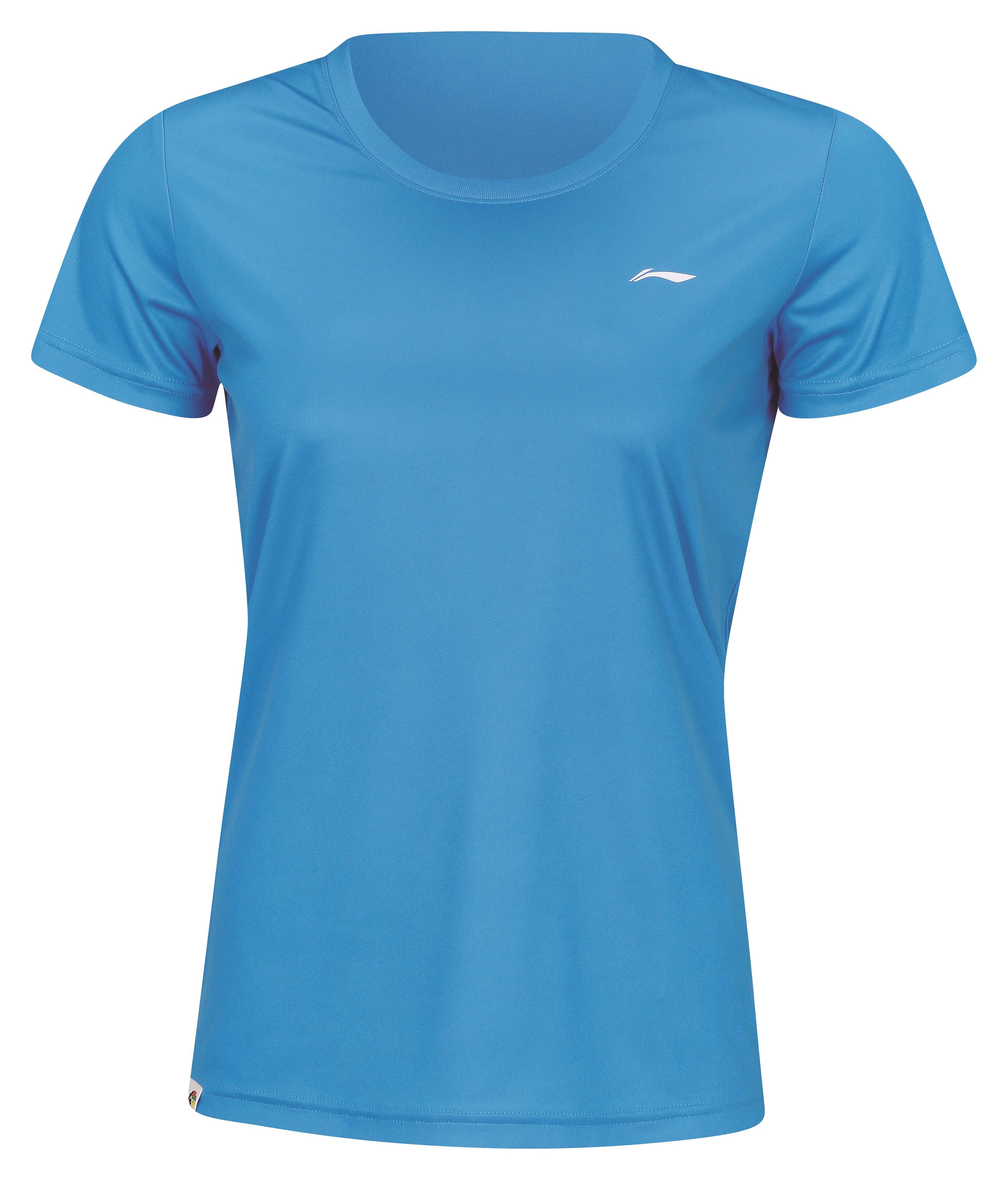 Damen Sport-Shirt Team-Line hellblau - AHSR792-7