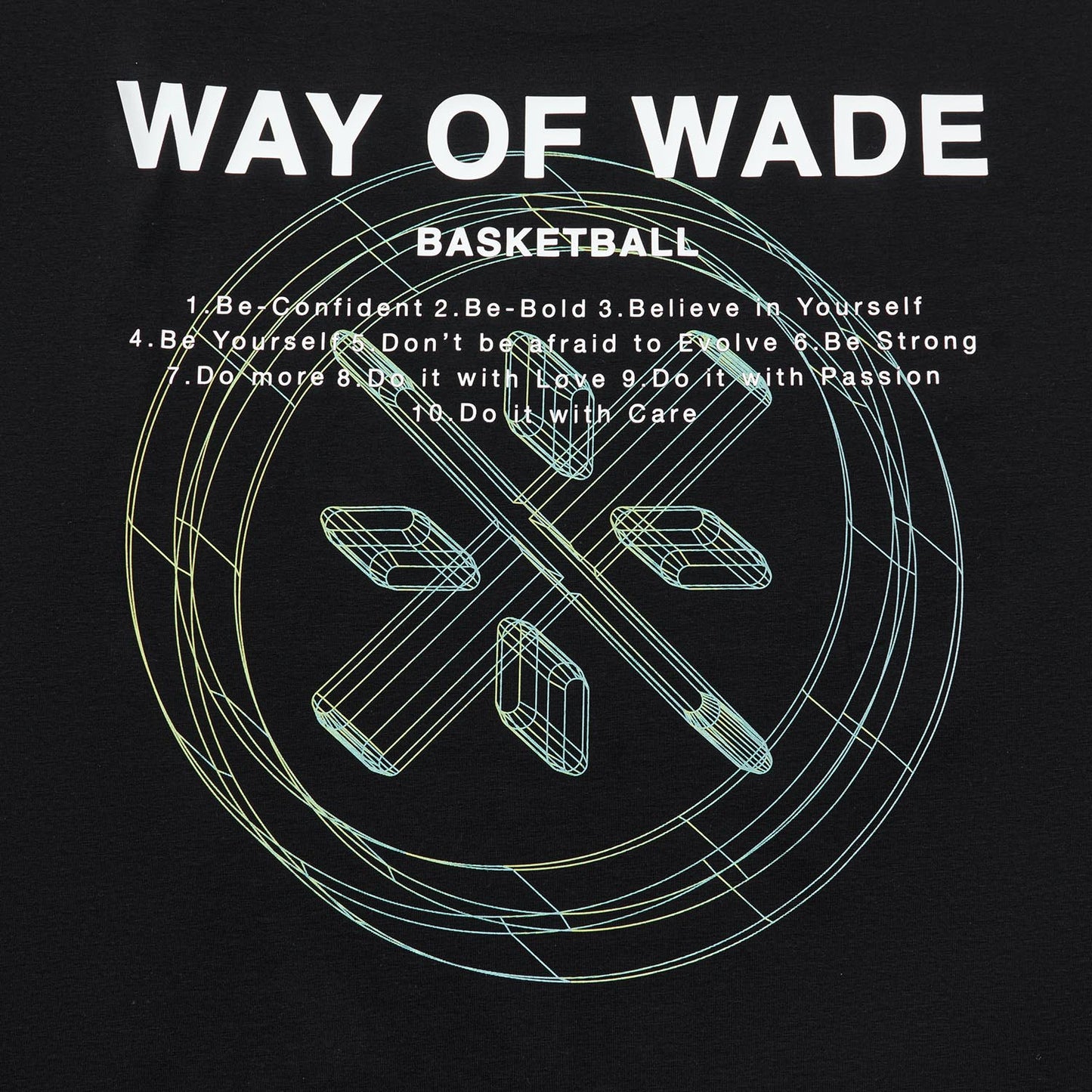 Basketball T-Shirt "Way of Wade" black - AHST333-1