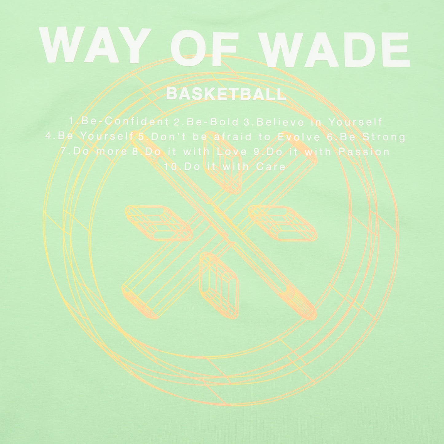 Basketball T-Shirt "Way of Wade" grün - AHST333-3