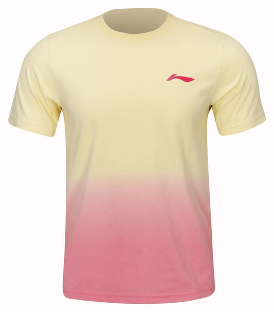 Unisex Sportshirt "Desert" yellow/red - AHST355-3