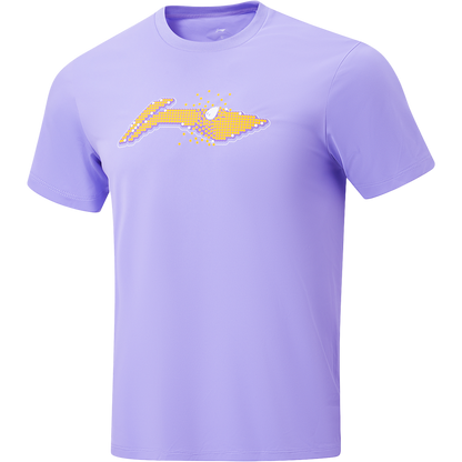 Sport ''Logo Pixel'' T-Shirt Purple - AHSW069-3