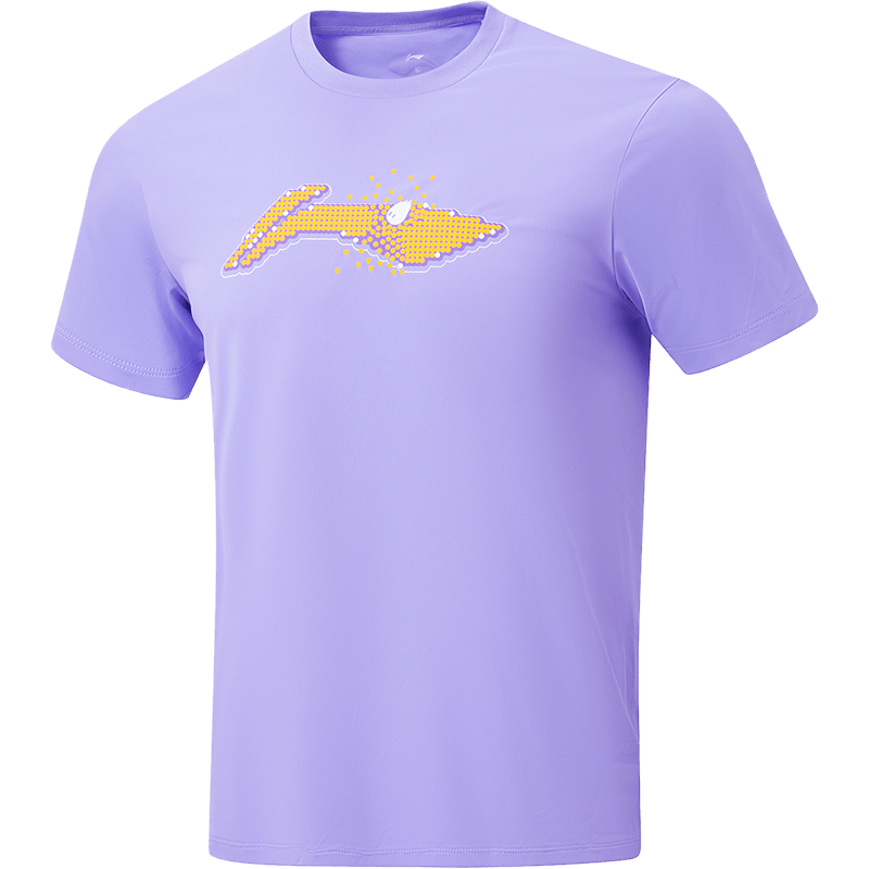 Sport ''Logo Pixel'' T-Shirt Purple - AHSW069-3