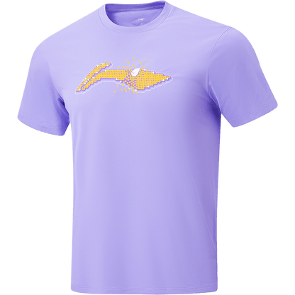 Sport ''Logo Pixel'' T-Shirt Purple - AHSW069-3