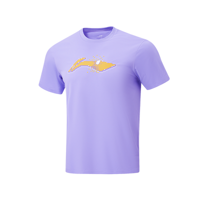 Sport ''Logo Pixel'' T-Shirt Purple - AHSW069-3