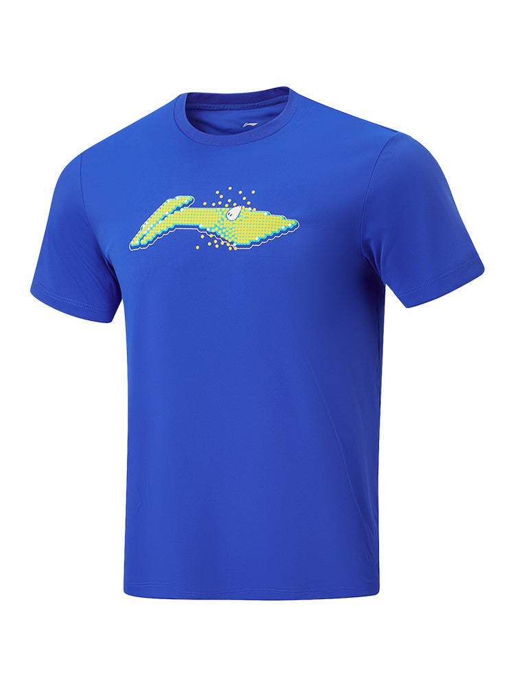 Sport ''Logo Pixel'' T-Shirt blue - AHSW069-4